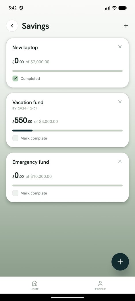 Savings