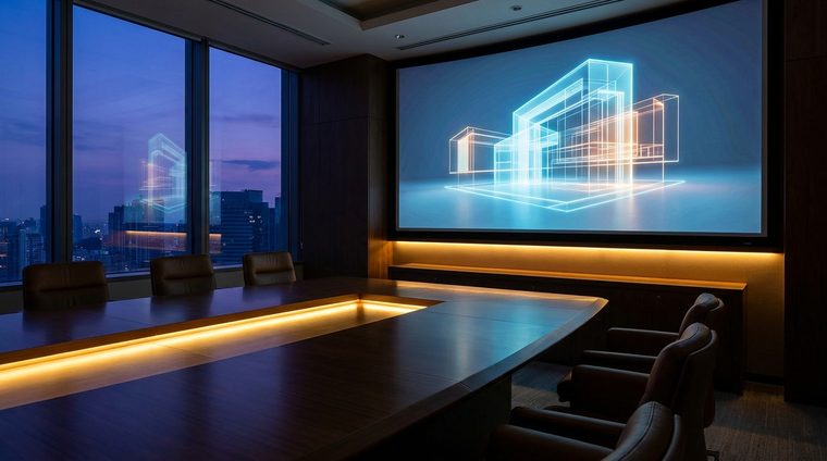 Executive technology strategy boardroom